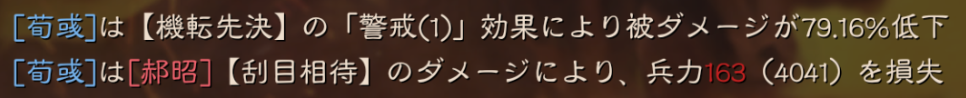 刮目相待に強い警戒