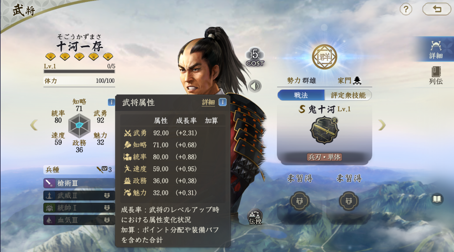 十河一存
