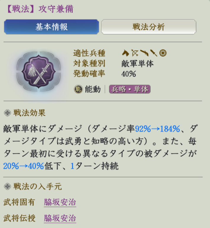 攻守兼備